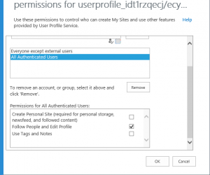 Setting Permissions