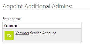 Adding an Admin