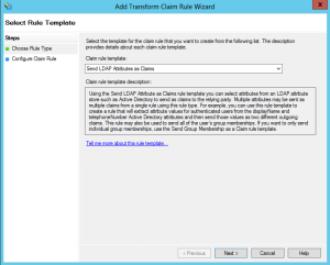 Claim Rule Type